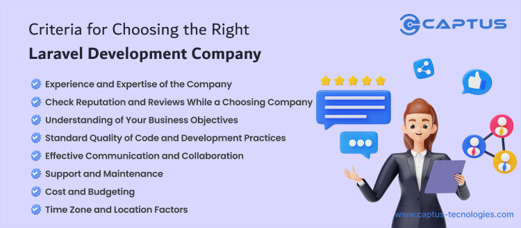 Criteria for Choosing Right Laravel Development Company